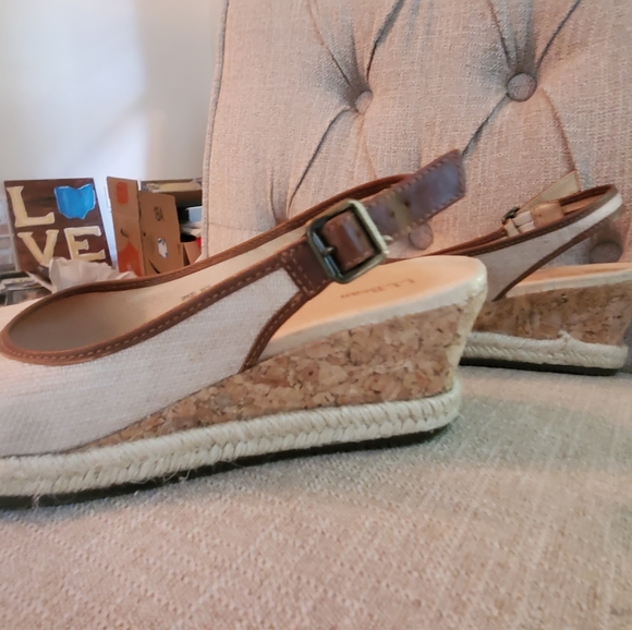 L.L. Bean Wedge Sandals - Picture 2 of 3
